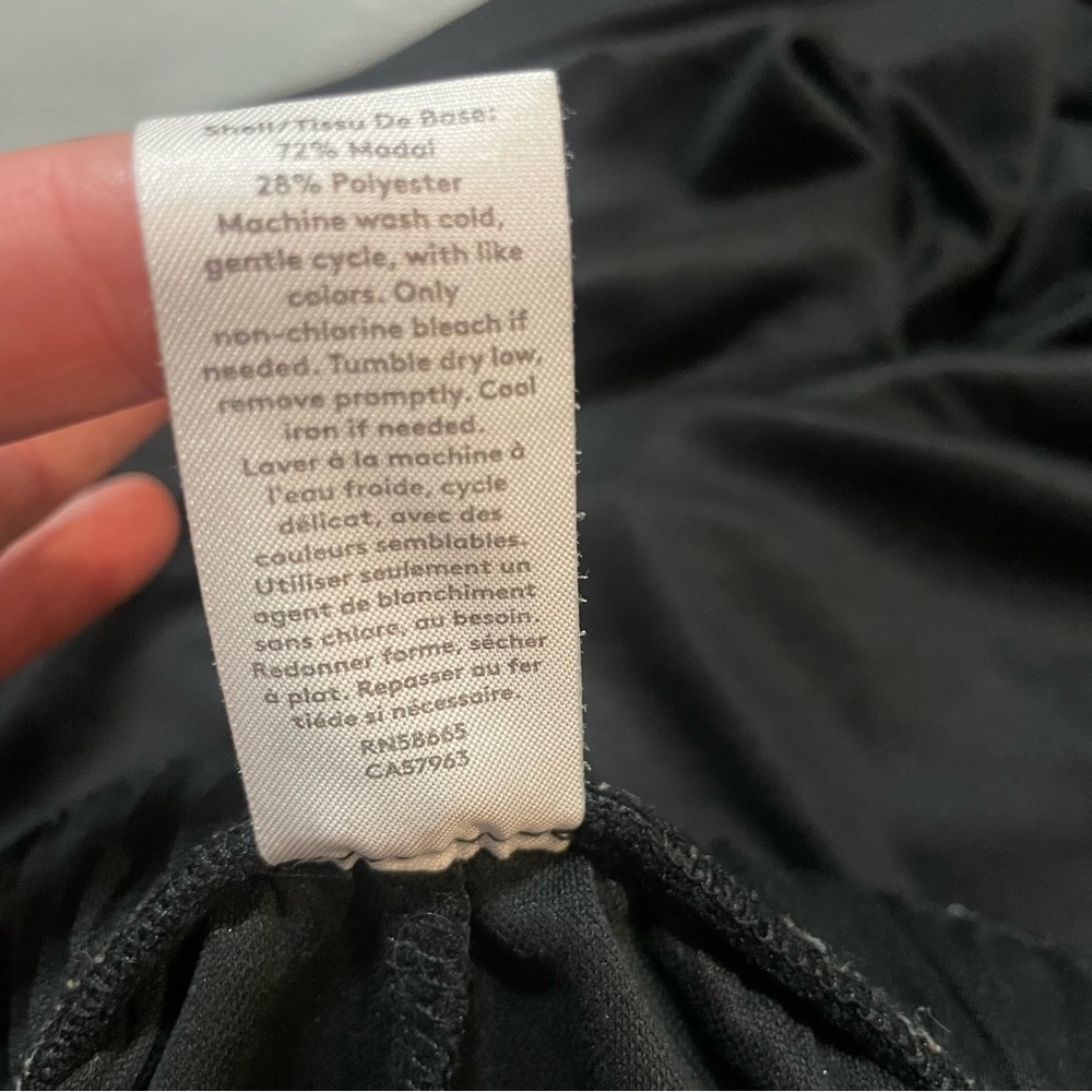 Nordstrom Open Edit Black Modal Jogger Pant Medium Athleisure Buttery Soft - Picture 10 of 10
